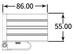 LED flood light JFTF55-A10-D2(图2)